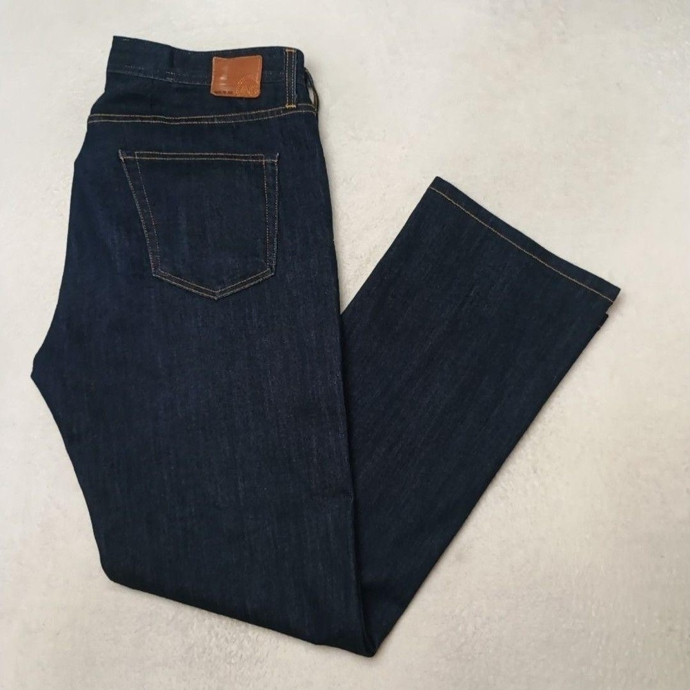AG Adriano Goldschmied Jeans Mens 38x34 Blue The Protege Straight Dark Wash USA